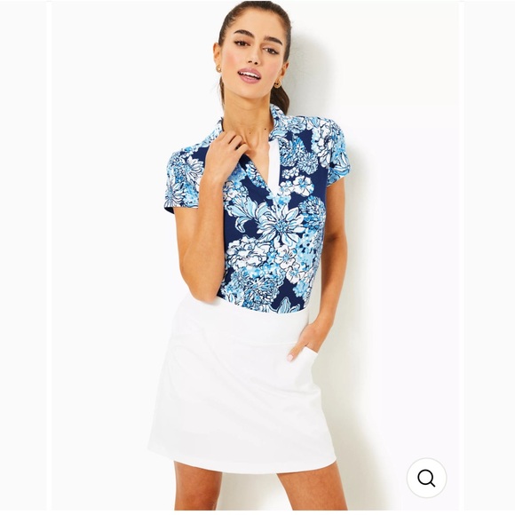Lilly Pulitzer Monica Skort UPF 50+ Resort White Size 16 - Picture 1 of 11
